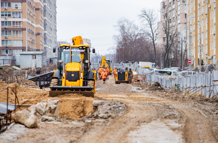 Метро на Виноградар у Києві будують на кількох майданчиках одночасно - фото, відео 11