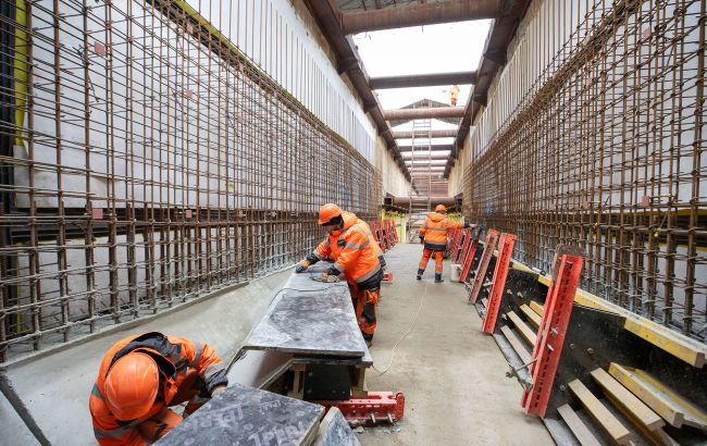 Метро на Виноградар у Києві будують на кількох майданчиках одночасно - фото, відео 1