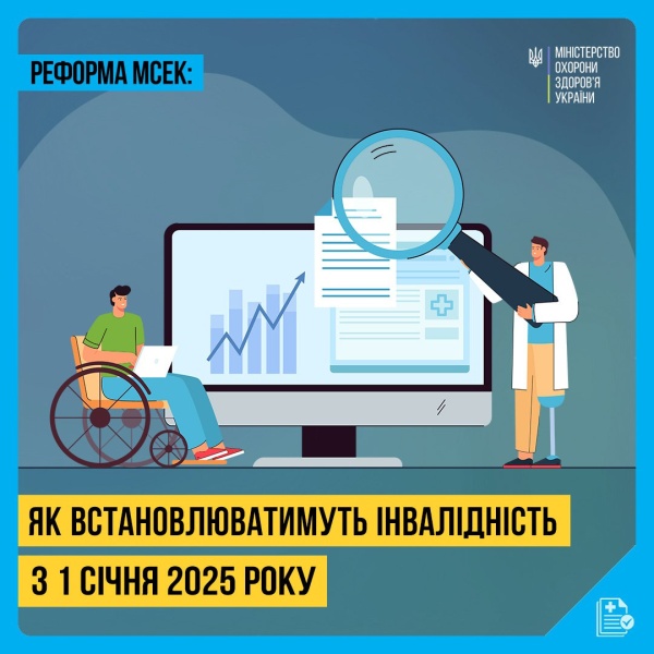 Реформа МСЕК: визначено заклади, де працюватимуть експертні команди 1