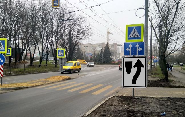 Дорожній знак 7.25 Острівець безпеки - де встановлюють і що означає 1