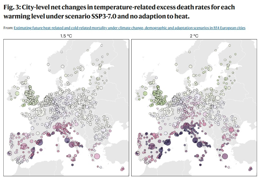 Глобальне потепління та зміна клімату може вбити 2,3 мільйона людей в містах Європи до 2099 року 3