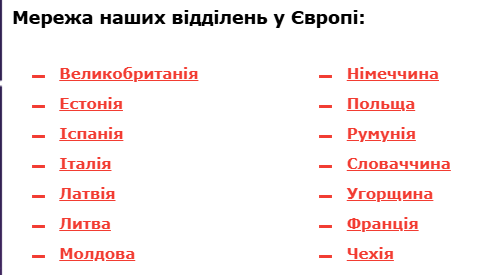 Посилки за кордон через Нову пошту - список країн і тарифи на міжнародні відправлення 2