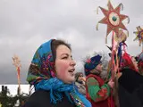 Різдвяний фестиваль у Пирогові - традиційні звичаї та обряди показали киянам та гостям столиці - фоторепортаж Різдвяний фестиваль у Пирогові - традиційні звичаї та обряди показали киянам та гостям столиці - фоторепортаж 30