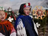 Різдвяний фестиваль у Пирогові - традиційні звичаї та обряди показали киянам та гостям столиці - фоторепортаж Різдвяний фестиваль у Пирогові - традиційні звичаї та обряди показали киянам та гостям столиці - фоторепортаж 40