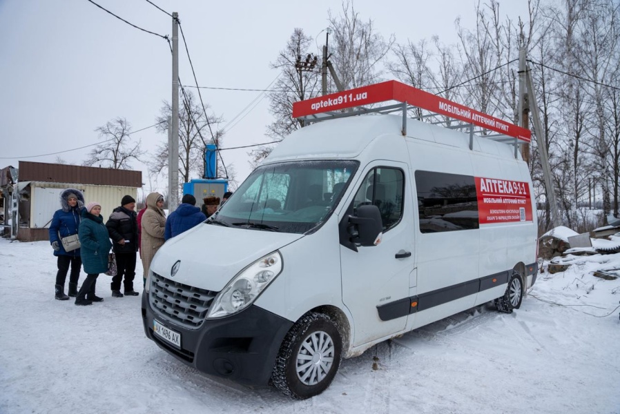 На прифронтовій Сумщині розпочав роботу мобільний аптечний пункт 1