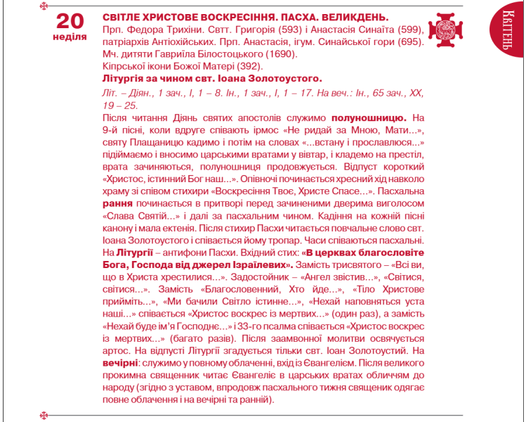 Церковні свята в квітні 2025 в Україні - коли Вербна неділя, Страсний тиждень, Великдень і Проводи 4