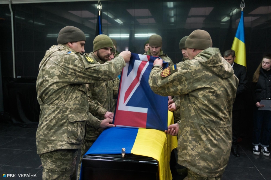 Домініка Абелена з Нової Зеландії провели в останню путь у Києві - фото і відео 4