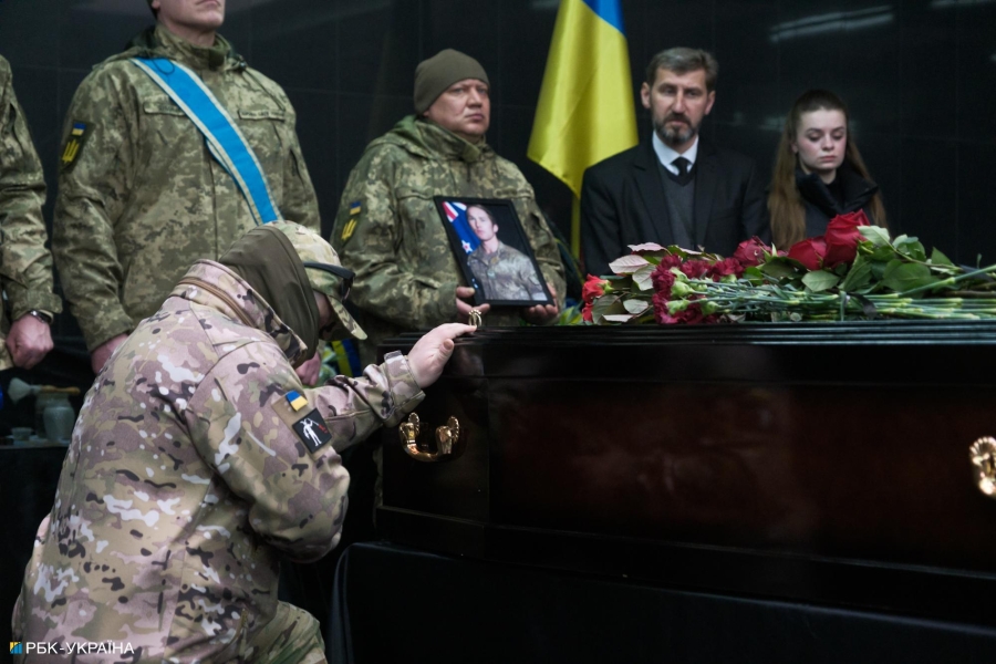 Домініка Абелена з Нової Зеландії провели в останню путь у Києві - фото і відео 6