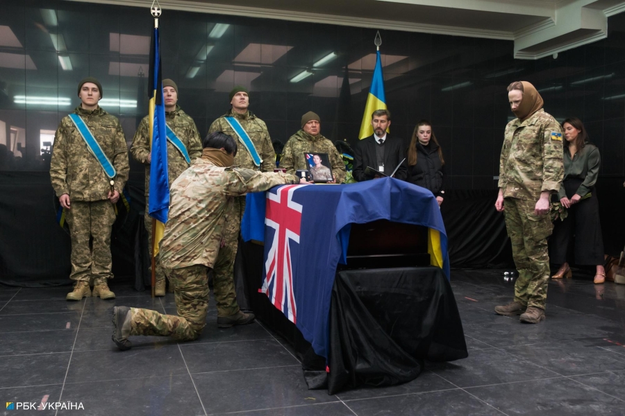Домініка Абелена з Нової Зеландії провели в останню путь у Києві - фото і відео 2