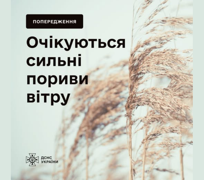 Погода в Україні сьогодні і завтра несе штормовий вітер і сильні пориви - прогноз, поради ДСНС 3