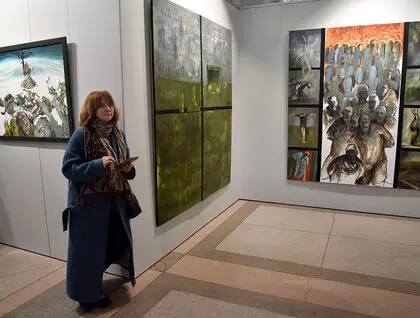 Виставка Марії Левитської в Києві – мистецтво, що розповідає про війну - фото Виставка Марії Левитської в Києві – мистецтво, що розповідає про війну - фото 16