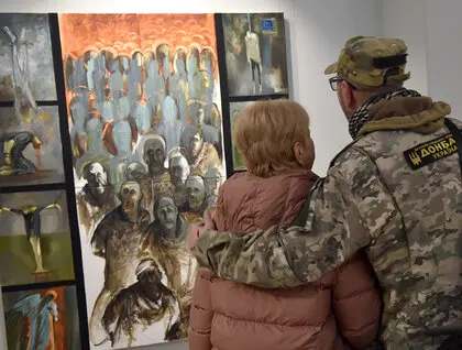Виставка Марії Левитської в Києві – мистецтво, що розповідає про війну - фото Виставка Марії Левитської в Києві – мистецтво, що розповідає про війну - фото 14