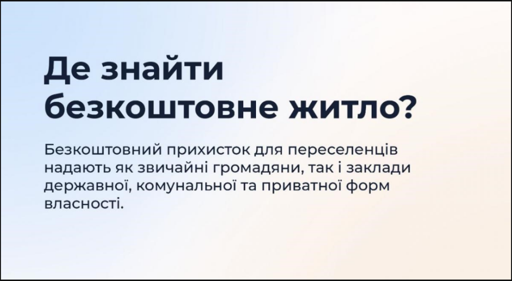Безкоштовне житло для переселенців і ВПО під час війни - де знайти, як отримати допомогу 2
