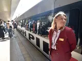 Барбара Крюгер створила інсталяцію на поїзді Інтерсіті – фото Барбара Крюгер створила інсталяцію на поїзді Інтерсіті – фото 9