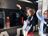 Барбара Крюгер створила інсталяцію на поїзді Інтерсіті – фото Барбара Крюгер створила інсталяцію на поїзді Інтерсіті – фото 16