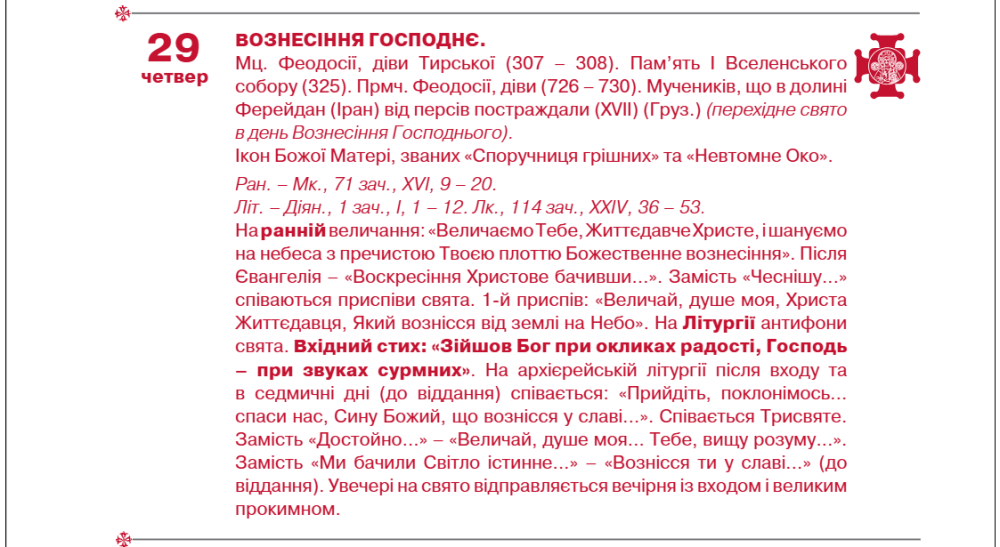 Церковні свята у травні 2025 по новому календарю - коли Переполовення, Вознесіння, точна дата 4
