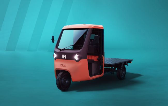Fiat представив триколісний електромобіль Tris 1