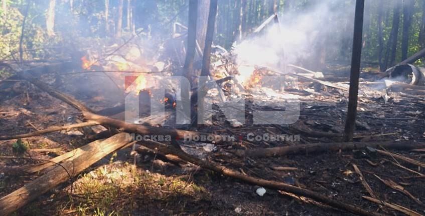 Гелікоптер Мі-8 розбився в Орловській області РФ, екіпаж загинув – фото – відео 3