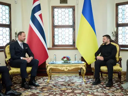 Хокон у Києві - Зеленський зустрівся з кронпринцом Норвегії Хокон у Києві - Зеленський зустрівся з кронпринцом Норвегії 2