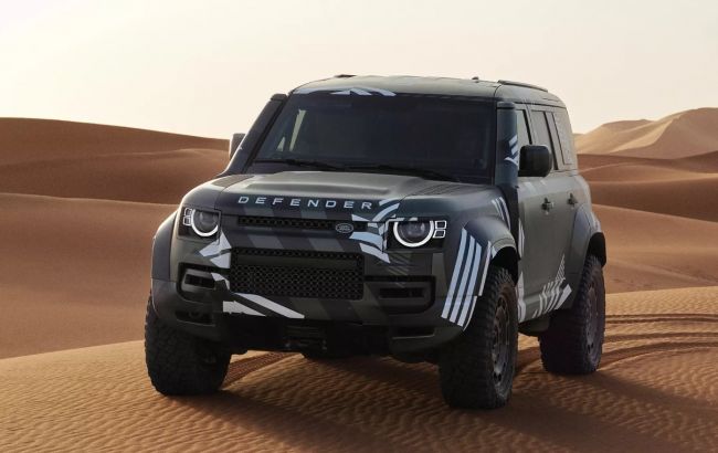 Land Rover представив Defender для "Дакара" 1