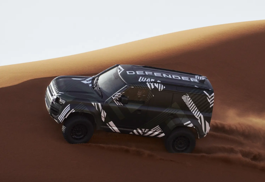 Land Rover представив Defender для "Дакара" 3