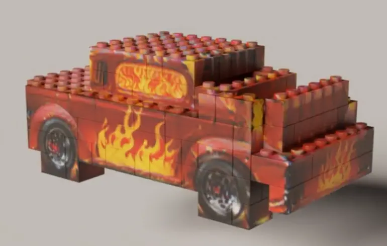 LEGO і штучний інтелект - винахідники створили програму, яка може створити будь-яку фігурку і деталі до неї 1