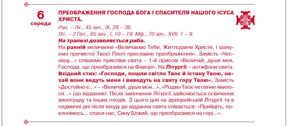 Медовий спас, Яблучний і Горіховий 2025 - коли свято по новому календарю ПЦУ, точна дата 8