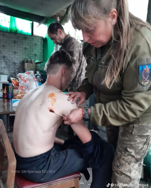 Медсестра Світлана з гранатометом врятувала підрозділ 128 бригади ТрО Дике Поле - фото 2