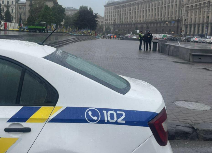 Патрульна поліція зі зброєю чергує на Майдані Незалежності в Києві - що відомо 2
