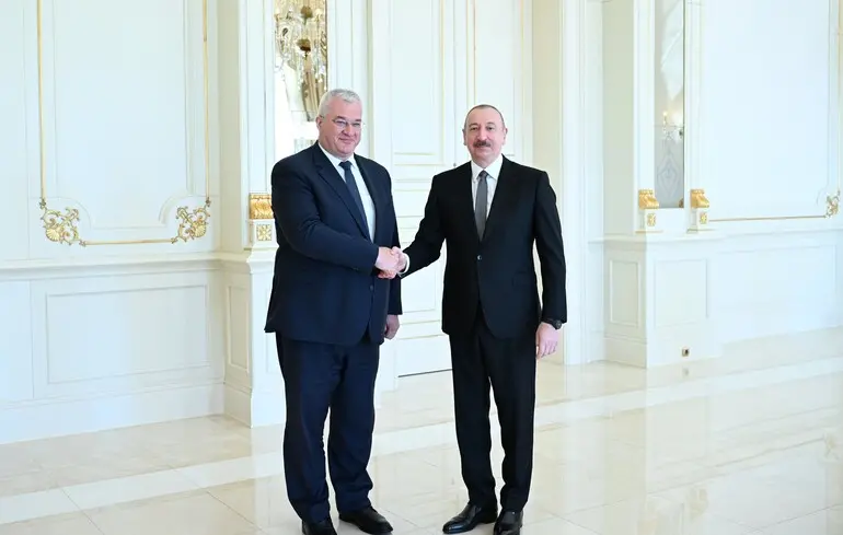 Сибіга зустрівся з Алієвим - президент Азербайджану прийняв главу МЗС України у Баку 1