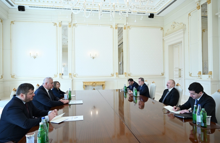 Сибіга зустрівся з Алієвим - президент Азербайджану прийняв главу МЗС України у Баку 2