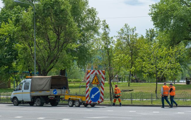 У Києві 31 травня обмежать рух на вулицях Левка Мацієвича та Володимира Сікевича, схема 1