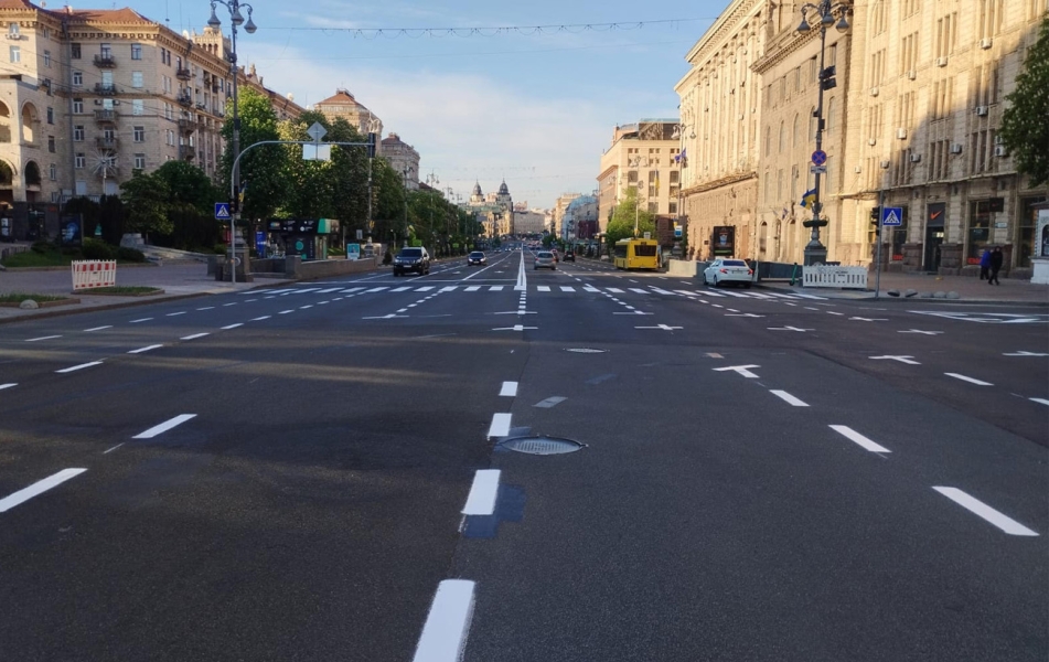 У Києві з’явився наземний перехід біля метро Хрещатик - він дублює підземний перехід, фото 2