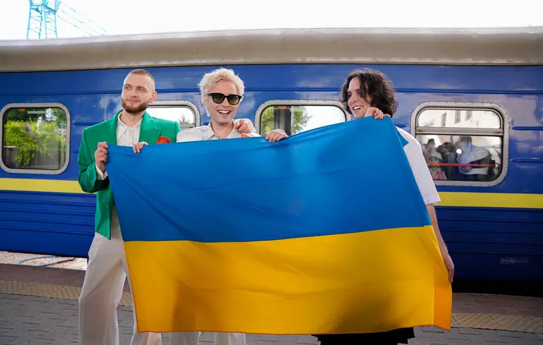 Євробачення-2025 - МЗС України привітав гурт Ziferblat 1