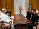 Зеленський та перша леді зустрілися із Папою Римським Левом XIV - фото Зеленський та перша леді зустрілися із Папою Римським Левом XIV - фото 5