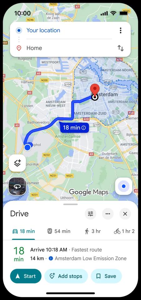 Google Maps додала ШІ в навігацію 4