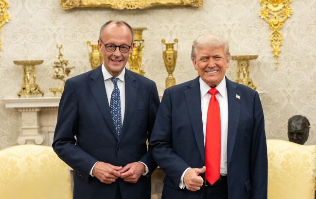 Мерц заявив, що Трамп ключ до миру між Україною та Росією 1