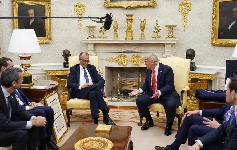 Мерц зустрівся з Трампом - він не зміг переконати його у наданні допомоги Україні 1