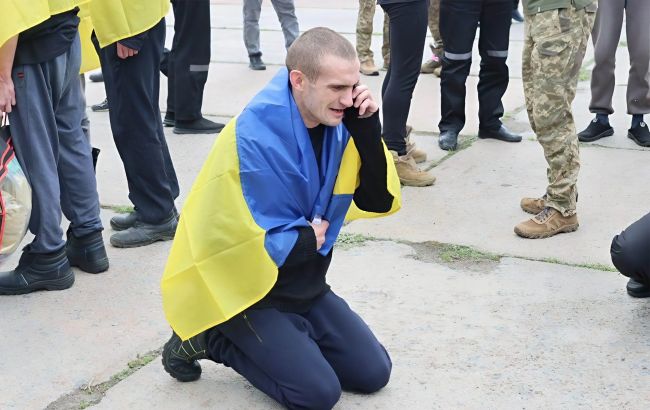 Обмін полоненими сьогодні 12 червня - кадри звільнених з полону українців, ДПСУ, відео 1