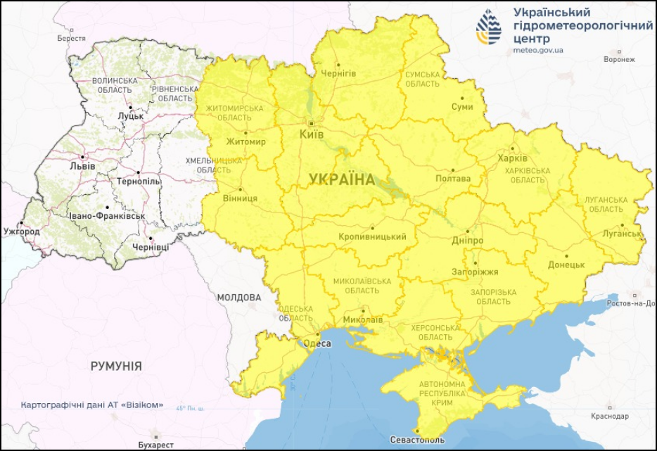 Пориви вітру пройдуть після відходу атмосферних фронтів - прогноз погоди, Україна, Київ 7