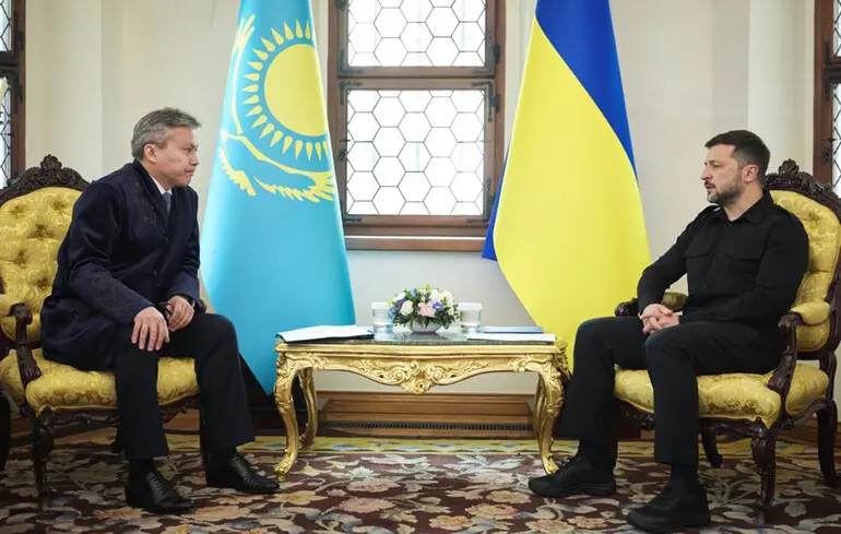 Посли Казахстану і Австрії прибули до України – Зеленський провів зустріч 1