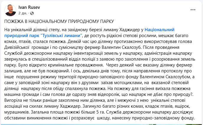 Пожежа в нацпарку Тузлівські лимани в Одеській області - загинули рідкісні рослини і тварини, фото 5