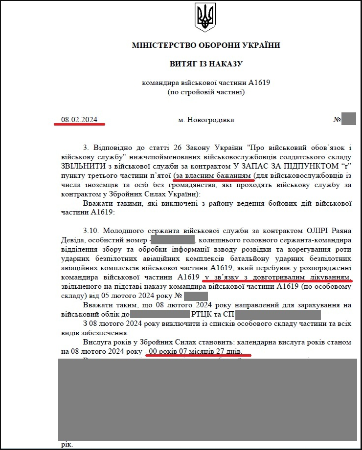 Скандальна заява Раяна О'лірі з Chosen Company про проблеми в армії України - реакція 59 бригади ЗСУ 4