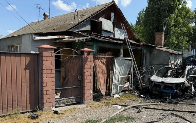 Удар РФ по Нікополю 17 червня - понівечена інфраструктура, поранені та загиблий 1