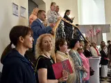 Виставка Corpori Propior стартувала в Лаврі - артінтерпретації тунік і хоругов - фото Виставка Corpori Propior стартувала в Лаврі - артінтерпретації тунік і хоругов - фото 21