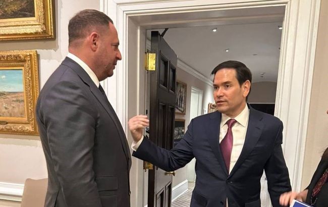 Єрмак зустрівся з Рубіо у США 4 червня 1