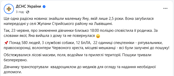 Зникла дитина у Львівській області врятована - як шукали 2,5-річну Яну з собаками і дронами, фото 11