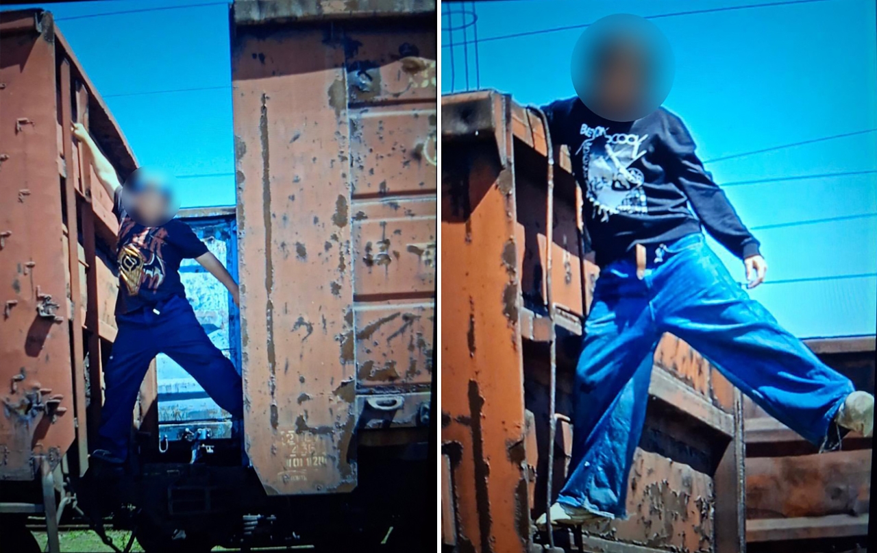 Діти залізли на вантажний вагон Укрзалізниці у Запоріжжі ризикуючи життям - покарання батьків 2
