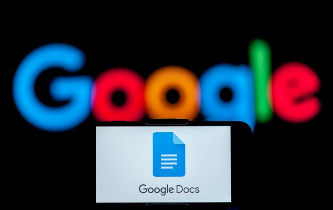 Google Docs - корисні поєднання клавіш, список 1