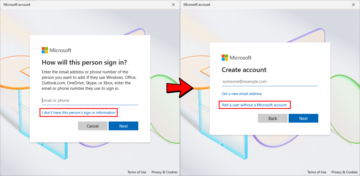 Як видалити акаунт Microsoft у Windows - способи 2